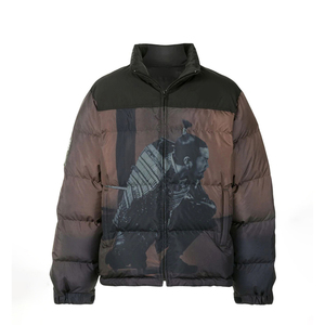 2026 New Arrival <b>Men</b> Autumn Waterproof Eco-Friendly Long Garment Dyed Bomber <b>Jacket</b> Windproof Breathable Puffer Padded Hooded - Product Image 1