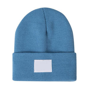 New Trendy Design of 2026 Unisex Brown Beanie Hat 100% Acrylic Knitted <b>Winter</b> Casual <b>Cap</b> Solid Color Cuffed Design Adults - Product Image 5