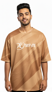 เสื้อยืดสไตล์คนเมืองขนาดใหญ่พิเศษสำหรับผู้ชายแฟชั่นสตรีทลำลองทรงหลวมสวมใส่ได้ทุกวัน - Product Image 2