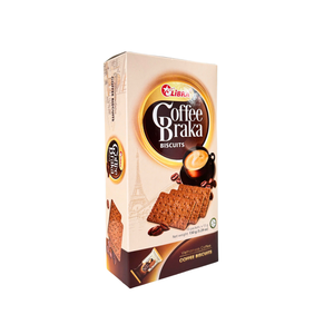 Bold Coffee Taste BRAKA Coffee Crispy Sweet <b>Biscuits</b> 150g ODM Bulk From Factory Directly - Product Image 2