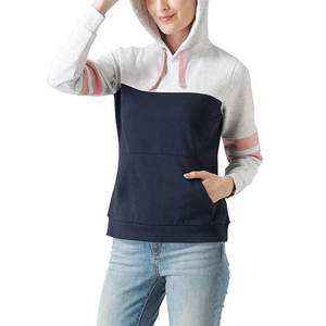 Sweat-shirt à capuche surdimensionné en molleton de coton de haute qualité, impression 3D du logo en relief, pour femmes - Product Image 4