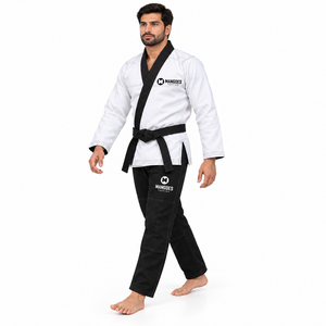 Kimono BJJ Premium Unisexe Personnalisé pour Jiu-Jitsu Brésilien, Tissage Perlé Pré-rétréci 400g, Respirant, Compétition et Entraînement, Vente en Gros - Product Image 4