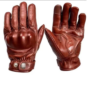 NEW Fashionable Industrial Leather Driver <b>Gloves</b> with Superior Grip Cowhide Outdoor Work Breathable for Summer Men's <b>Gloves</b> - Product Image 1