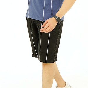 Pantalones Cortos de Verano para Hombre, Transpirables, Casuales, Ligeros, con Patrón Sólido, Cintura Elástica de Lona de Alta Calidad, Personalizados, al por Mayor - Product Image 1