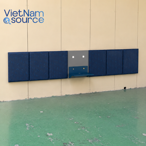 Meubles de chambre d'hôtel Microtel efficaces, dotés de meubles de rangement commerciaux et d'un HPL décoratif résistant aux rayures, Vietnam - Product Image 3