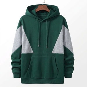 เสื้อสเวตเชิ้ตผู้ชาย 360gsm ทรงโอเวอร์ไซส์ ผ้าฝ้ายผสมโพลีเอสเตอร์ ซักแล้ว สไตล์วินเทจ สตรีทแวร์ - Product Image 4