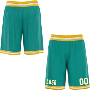 Shorts de basketball personnalisables pour hommes, séchage rapide, respirants, écologiques, imprimés, 100 % coton, pour l'été et l'entraînement sportif – Vente en gros - Product Image 1