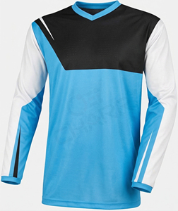 เสื้อเจอร์ซีย์จักรยานเสือภูเขาผู้ชาย ระบายอากาศ แห้งเร็ว ผ้ายืดสแปนเด็กซ์/โพลีเอสเตอร์ รับผลิตแบบ OEM สีและโลโก้ปรับแต่งได้ ราคาสมเหตุสมผล - Product Image 5