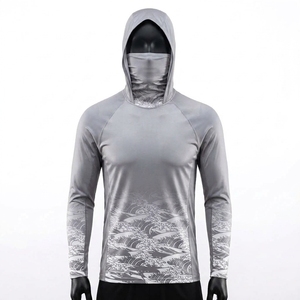 Maillots de pêche de qualité supérieure pour hommes, logo personnalisé sur le devant, respirants, sublimation - Product Image 1