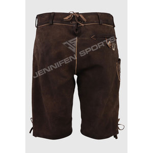 Shorts Lederhosen Bavarois Allemands pour Hommes en Daim de Chèvre 100% Véritable, Respirants, avec Broderie Personnalisée – Vente en Gros à Chaud - Product Image 6