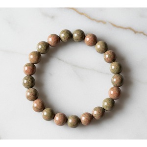 Unakite Healing <b>Bracelet</b> Bohemian Style Handcrafted <b>Beaded</b> <b>Bracelet</b> Wholesale Natural Crystal <b>Bracelet</b> From India - Product Image 4