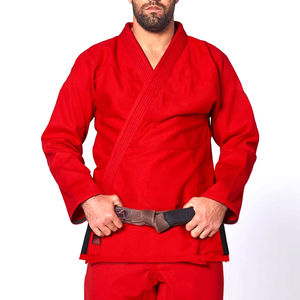Vente en gros de kimonos de BJJ 2026, 100% coton, anti-rétrécissement, unisexe, adulte, confortable, blanc, fabriqué à la main, vêtements d'arts martiaux - Product Image 5