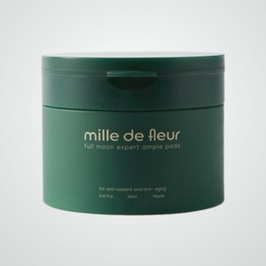 แผ่นมาส์กหน้า MILLE DE FLEUR Korean K-Beauty Full Moon Expert Ampoule Pad ผลิตในเกาหลี ช่วยบำรุงผิวหน้า - Product Image 1