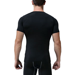 Camisetas de Gimnasio para Hombre OEM/ODM, Ropa Deportiva, Impresión de Logotipo Personalizado, Camisetas Sólidas, Ropa de Fitness, Servicio OEM Disponible - Product Image 4
