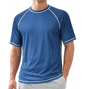 T-shirt de sport dégradé respirant et à séchage rapide pour hommes, personnalisé par sublimation, haute qualité, pour la course et l'entraînement - Product Image 6