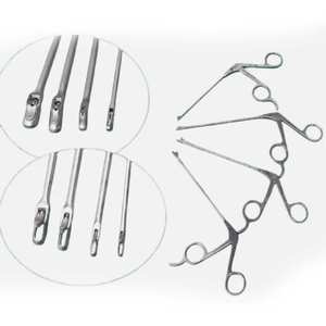 Instrumentos de artroscopia, pinzas perforadoras, set quirúrgico ortopédico de 4 piezas, herramientas médicas de acero inoxidable, calidad europea y estadounidense. - Product Image 1