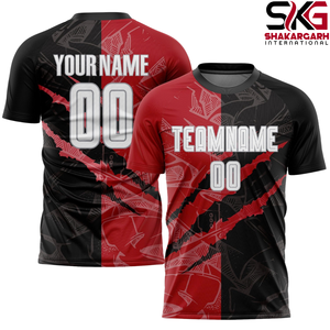 Conjunto de Uniforme de Fútbol Personalizado, Ligero, con Estampado del Equipo, Manga Corta, Ropa Deportiva - Product Image 6