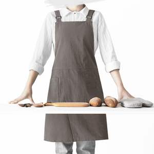 Delantal de Cocina Unisex de Cuero sin Mangas con Ventilación, Delantales de Chef para Cocinar y Hornear, Correa Ajustable, Bolsillos, Ropa de Trabajo Diaria - Product Image 3