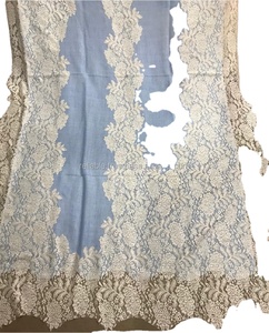 Excellent Quality Traditional Adults' Pashmina Wool Shawl Winter Fashion Medium Length <b>Lace</b> Decorated Cashmere <b>Scarf</b> New Range - Product Image 4