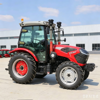 Tracteur agricole chinois 90 CV à roues, prix compétitif, fabricant d'équipements agricoles
