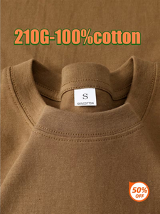 Camiseta Transpirable con Hombros Caídos, Personalizada, para Hombre y Mujer, Mezcla de Poliéster/Algodón, Talla Grande, Manga Corta, Nueva Llegada 2026 - Product Image 3