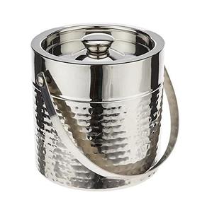 Cubo de Hielo de Aluminio de Alta Calidad, Cubo para Cerveza con Tapa y Asa - Product Image 1