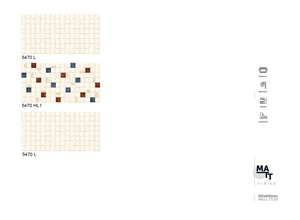 Gạch Men 30*60 cm tường ốp gạch 300x600mm bên ngoài Matt kết thúc tráng men Kích thước 300x600mm phổ biến bộ sưu tập mới nhất của WA - Product Image 5