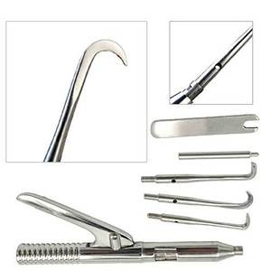 Dental Manual Crown Remover Set 3 Points Fibber Handle Stainless Steel High Quality CE ISO Certified by <b>Blush</b> surgical - Product Image 1