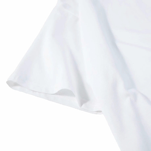 Camisetas Blancas Lisas sin Etiqueta Personalizadas para Impresión, Camiseta Blanca Lisa para Hombre de 160g - Product Image 3