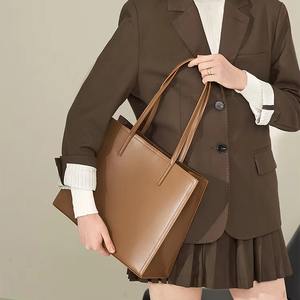 Bolsos de Hombro Populares, Bolsos de Mano para Mujer de Gran Capacidad, Bolso Tote de Cuero PU - Product Image 3