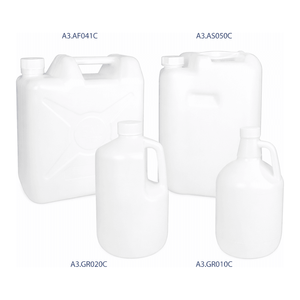 Bouteilles de stockage de produits chimiques en PEHD de grand volume avec bouchon à vis pour usage en laboratoire - Product Image 3