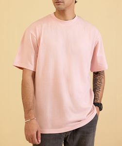 T-shirts de haute qualité pour hommes, en coton 100% tricoté, avec impression sérigraphique de luxe, logo de marque personnalisé - Product Image 1