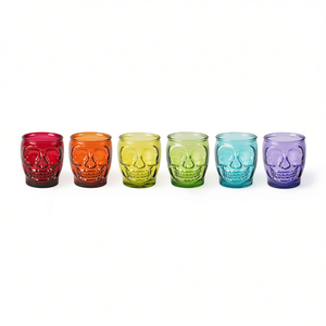 Set di 6 bicchieri Excelsa Calavera multicolor 9x8.5x10 cm - Product Image 3