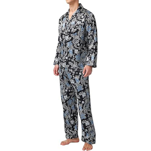 Daily Wear <b>Men</b> Night Suit Short Sleeve Round Neck Shorts <b>Set</b> Elastic Waist Soft Breathable Lightweight Summer <b>Pajamas</b> Home - Product Image 3