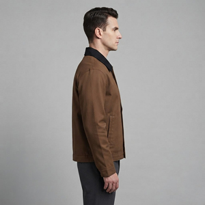 2026 New Arrived Denim <b>Jacket</b> for man Custom Embroidered Long Sleeve Turn down Collar Vintage Style Customizable men's <b>jacket</b> - Product Image 2