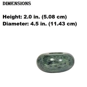 Bougeoir en marbre de forme ronde, design créatif, porte-bougie polyvalent de haute qualité, décoration de comptoir, stand de bougies - Product Image 6