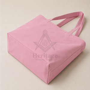 กระเป๋าโท้ทผู้หญิง HMR Alpha Kapa Sorority ปักลาย ป้องกันน้ำ ป้องกันแบคทีเรีย แบบสองด้าน - Product Image 4