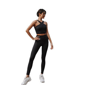 Ensembles de sport pour femmes en gros, séchage rapide, haute qualité, 2 pièces, pour fitness, yoga, tennis et jupes de tennis - Product Image 6