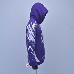 Sudadera con Capucha de Forro Polar para Hombre MRI Group, Diseño con Bolsillos, Logotipo Personalizado Estampado, Corte Regular, Ropa de Invierno, Estilo Urbano - Product Image 4