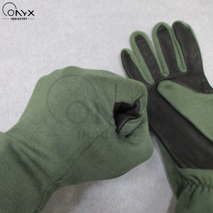 Guantes de Vuelo Nomex de Primera Calidad de ONYX INDUSTRY, Resistentes al Fuego y al Calor, con Pantalla Táctil, de Cuero, Tácticos, para Tripulación de Aviación - Product Image 5