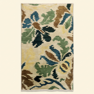 DECORDEC Wool Hand <b>Tufted</b> <b>Rug</b> Modern Abstract Botanical Design Non-Slip Eco-Friendly Thick Pile for Living Room Hotel Interiors - Product Image 1