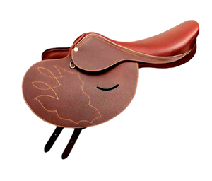 Selle anglaise en cuir véritable à prix d'usine pour courses de chevaux australiennes, fournitures équestres, bride de cheval durable - Product Image 5