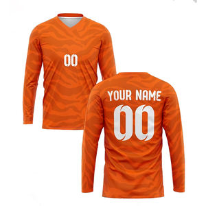 เสื้อยืดซับลิเมชั่นคอวี แขนยาว ทรงปกติ ระบายอากาศ แห้งเร็ว เป็นมิตรกับสิ่งแวดล้อม สำหรับผู้ชาย ไซส์ใหญ่ - Product Image 2