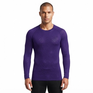 Camiseta Deportiva de Compresión para Hombre, Manga Larga, Ropa Deportiva, Capa Base para Entrenamiento, Proveedor de Ropa Deportiva al por Mayor - Product Image 5