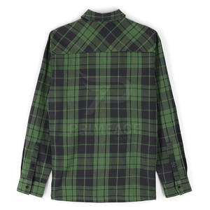 Diseño de logotipo personalizado, camisas de franela para hombre al por mayor, hechas de material 100% algodón, camisa para hombre a bajo precio - Product Image 2