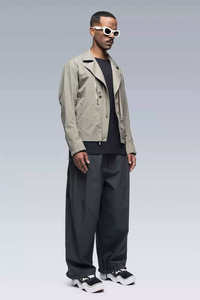 Wholesale Men Techwear <b>Jacket</b> Multi-pocket Functional Urban Streetwear Windbreaker Tactical Cyberpunk Utility Cargo Outerwear - Product Image 2