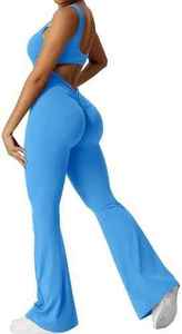 Women's Fitness Active Playsuit Bodysuit <b>Rompers</b> <b>Unitard</b> Sports Yoga Gym Workout Jumpsuit Pleated Sequined - Product Image 6