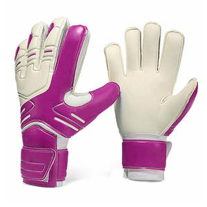 Guantes de Portero de Fútbol Profesionales, Látex Engrosado de Secado Rápido, Protección para los Dedos, Guantes de Entrenamiento con Cierre de Gancho y Bucle, Unisex - Product Image 1