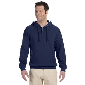 En gros, Sweats à capuche pour hommes en coton 100% épais, double couche, effet vieilli et délavé à l'acide, avec fonction chauffante - Product Image 1