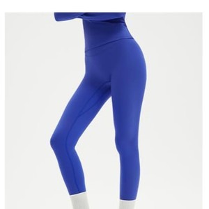 Conjunto de Yoga de 2 Piezas con Cuello Redondo, Sin Mangas, Cintura Alta, Color Sólido, Spandex/Nylon, Secado Rápido, Ecológico y Transpirable - Product Image 4